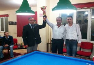 Bilardo şampiyonası ilgi buldu